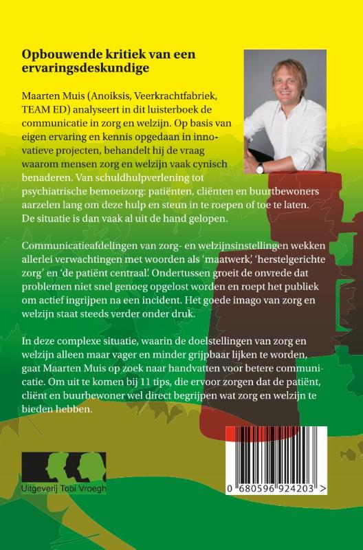 Achterkant van Hoor wat ik voor je kan betekenen
