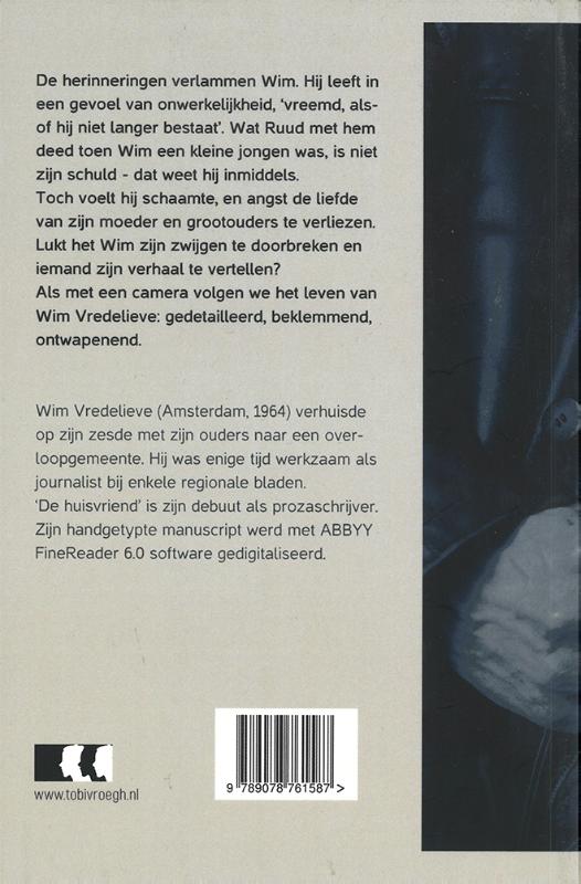 Achterkant van De huisvriend