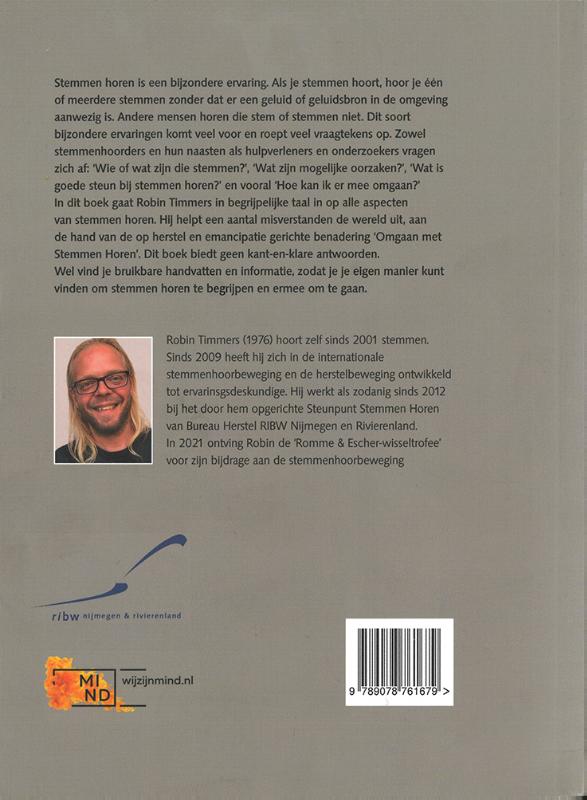Achterkant van Leren omgaan met stemmen horen