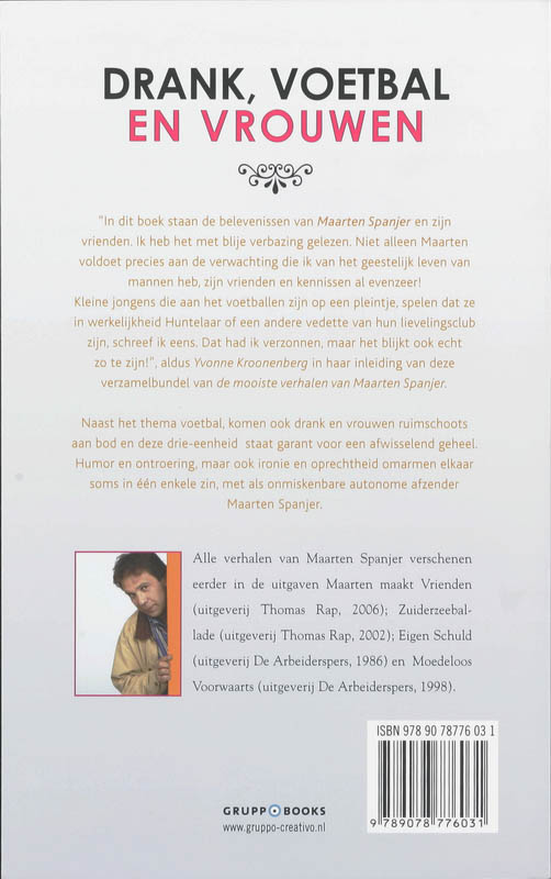 Achterkant van Drank, Voetbal en Vrouwen