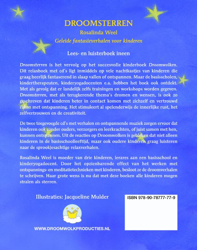 Achterkant van Droomsterren