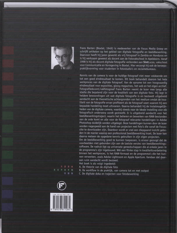 Achterkant van Handboek digitale fotografie & beeldbewerking