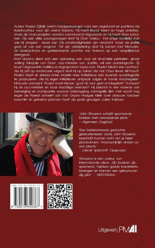 Achterkant van De mediator dodenlijst