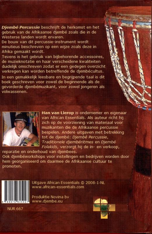 Achterkant van Djembe Percussie