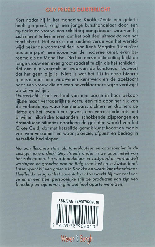 Achterkant van Duisterlicht