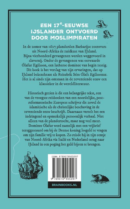 Achterkant van De reizen van Olafur Egilsson