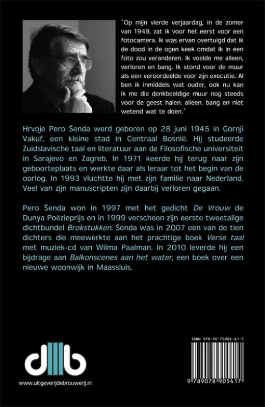Achterkant van Voor de muur
