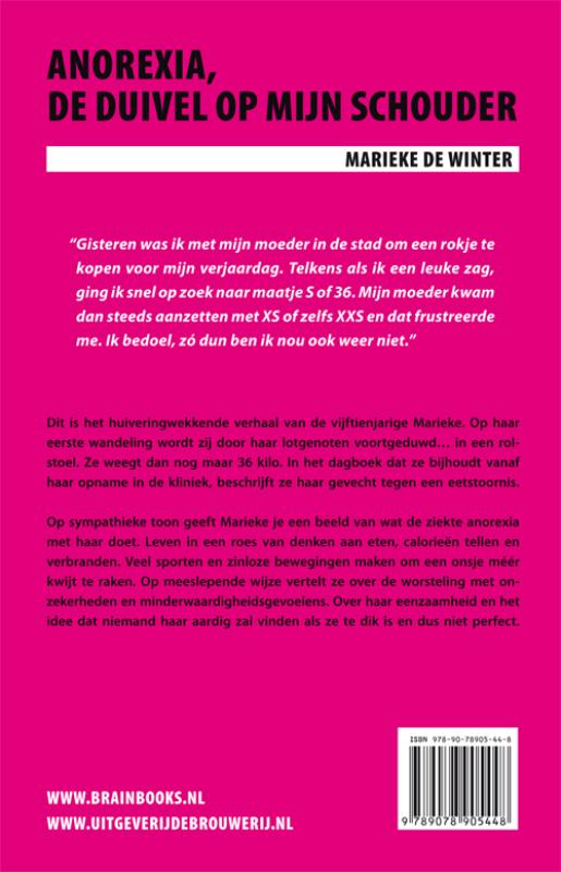 Achterkant van Anorexia