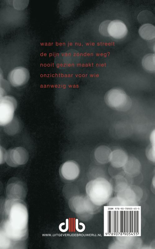 Achterkant van Zoals de wind in maart graven beroert