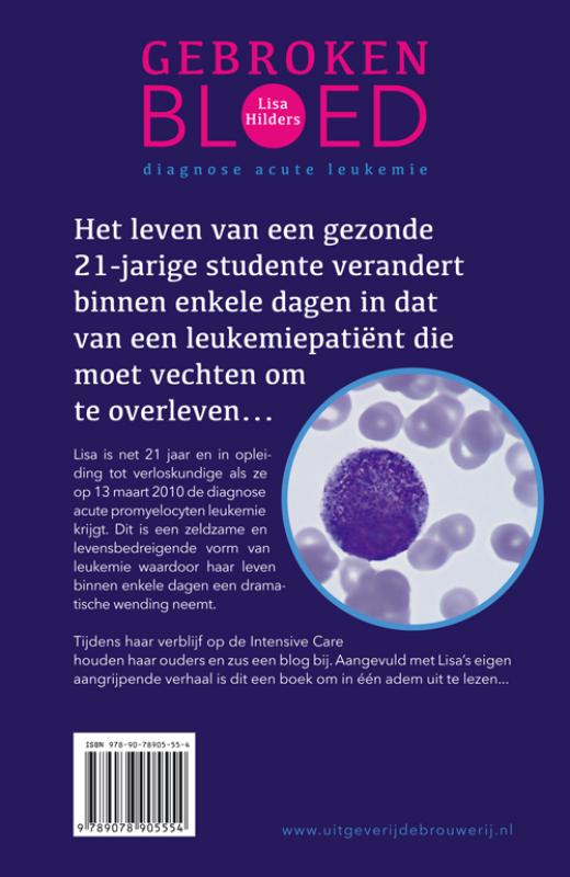 Achterkant van Gebroken bloed