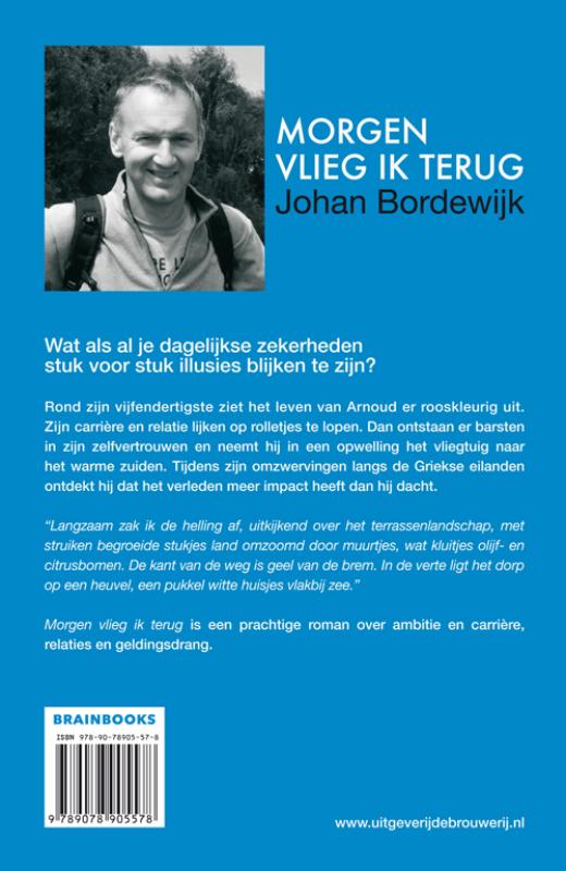 Achterkant van Morgen vlieg ik terug
