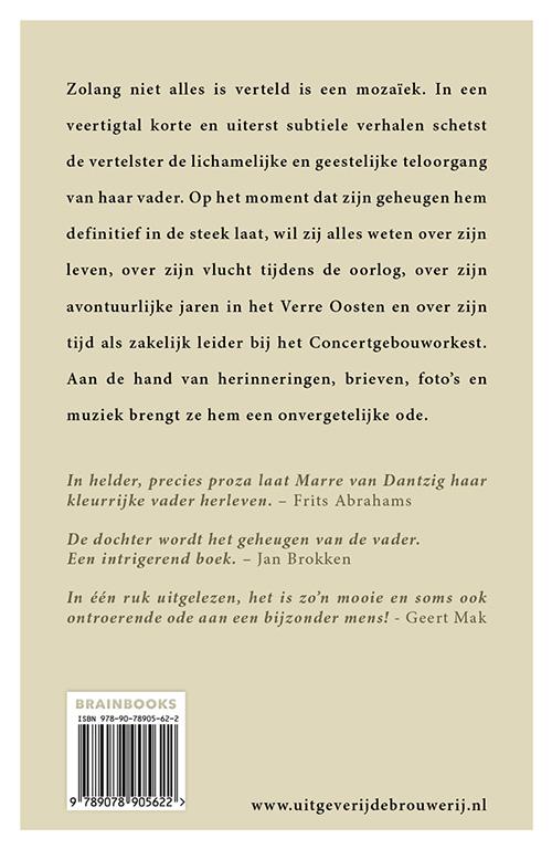 Achterkant van Zolang niet alles is verteld