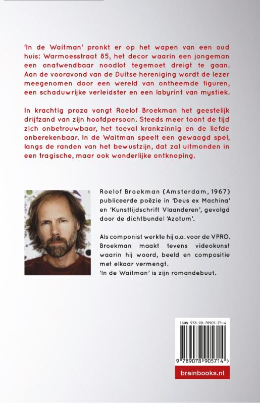 Achterkant van In de waitman