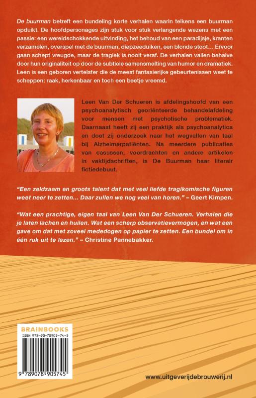 Achterkant van De buurman