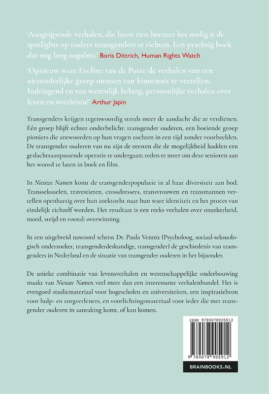 Achterkant van Nieuwe namen