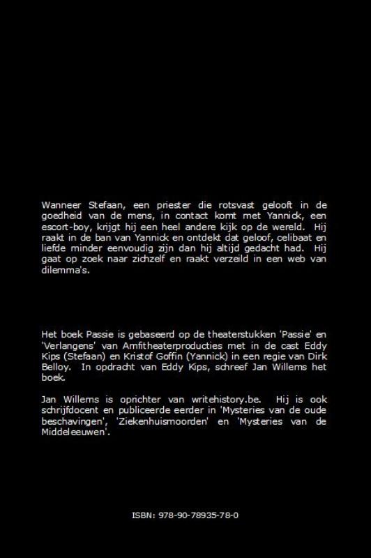 Achterkant van Passie