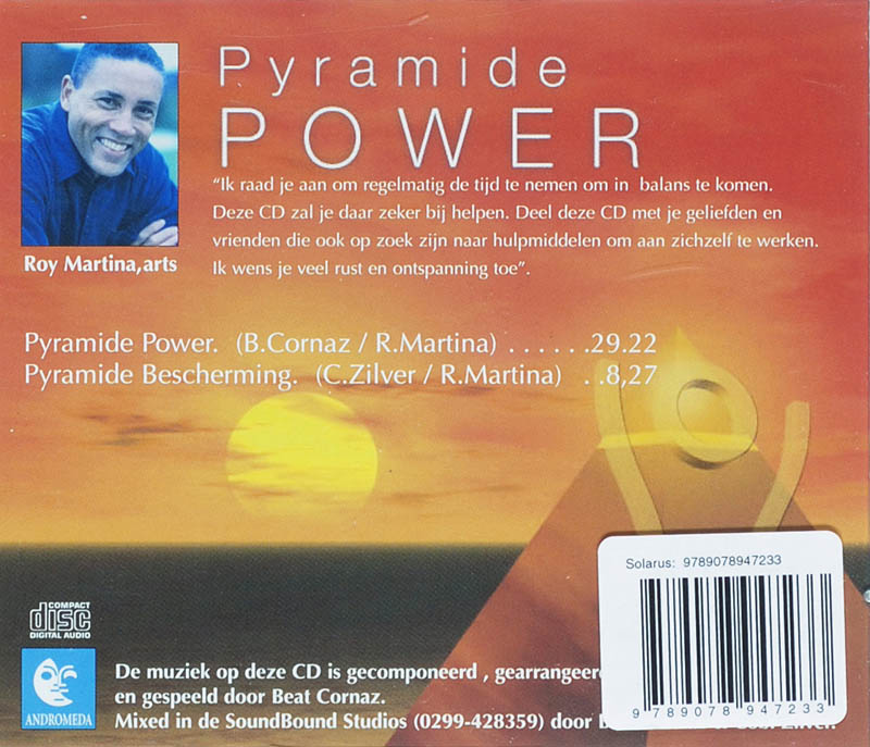 Achterkant van Pyramid Power