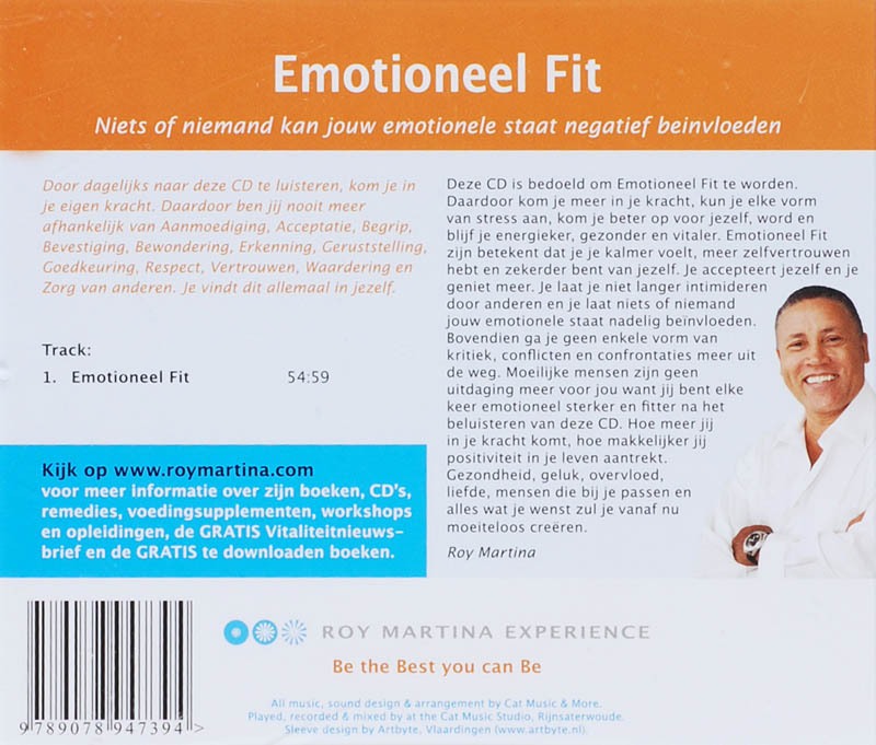 Achterkant van Emotioneel Fit