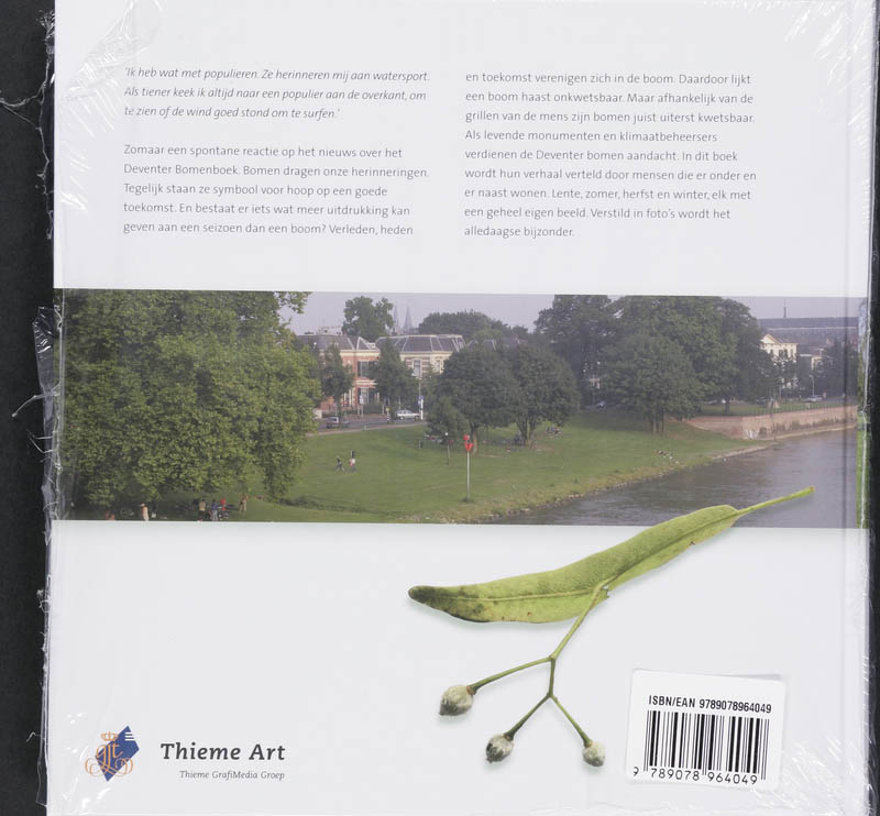 Achterkant van Deventer Bomenboek