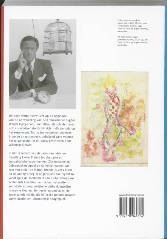 Achterkant van De verborgen wereld van Eugene Brands