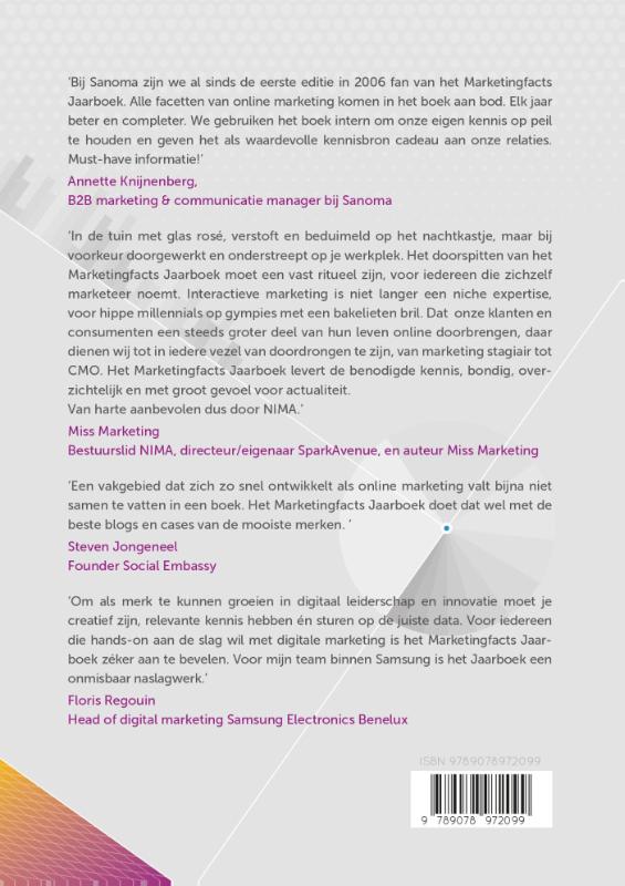 Achterkant van Jaarboek 2014 - 2015