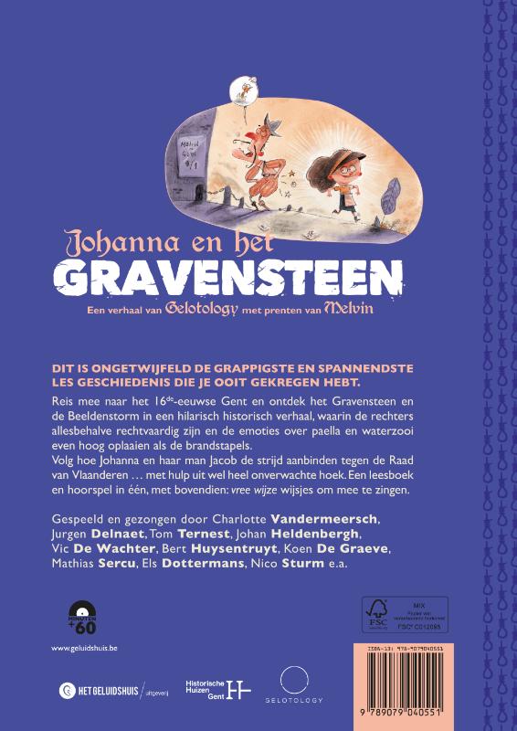 Achterkant van Johanna en het Gravensteen
