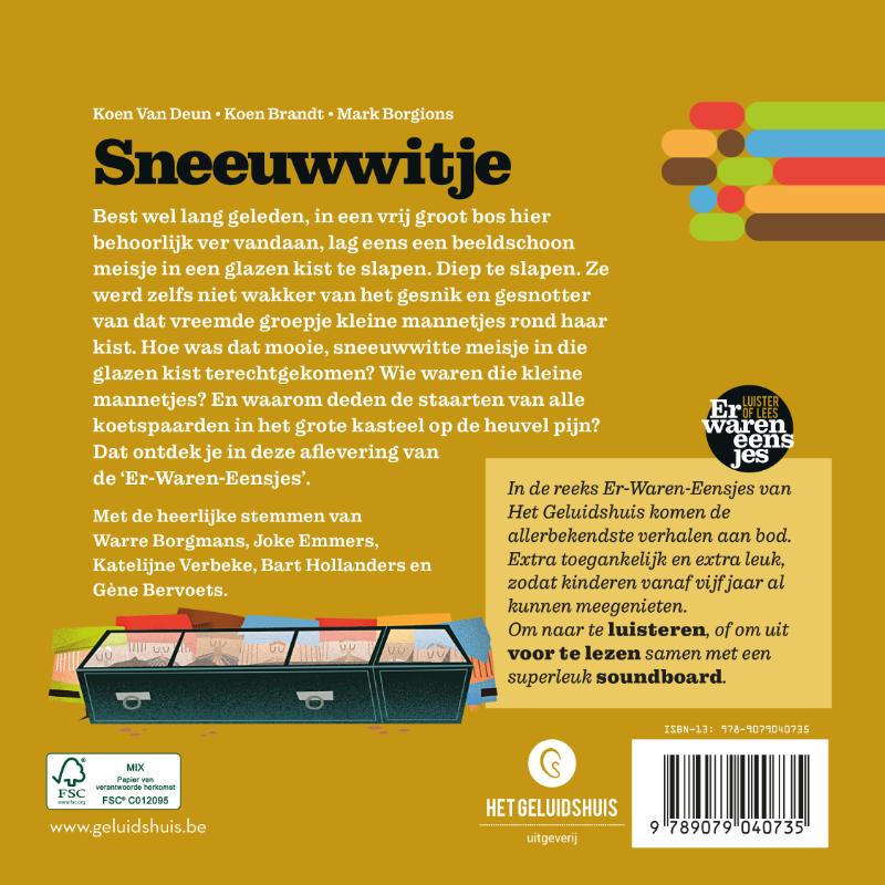 Achterkant van Sneeuwwitje