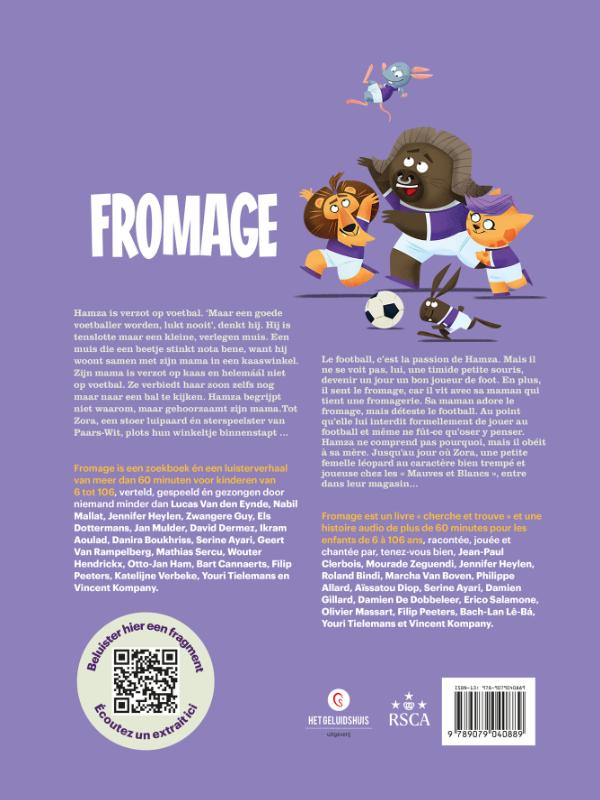 Achterkant van Fromage