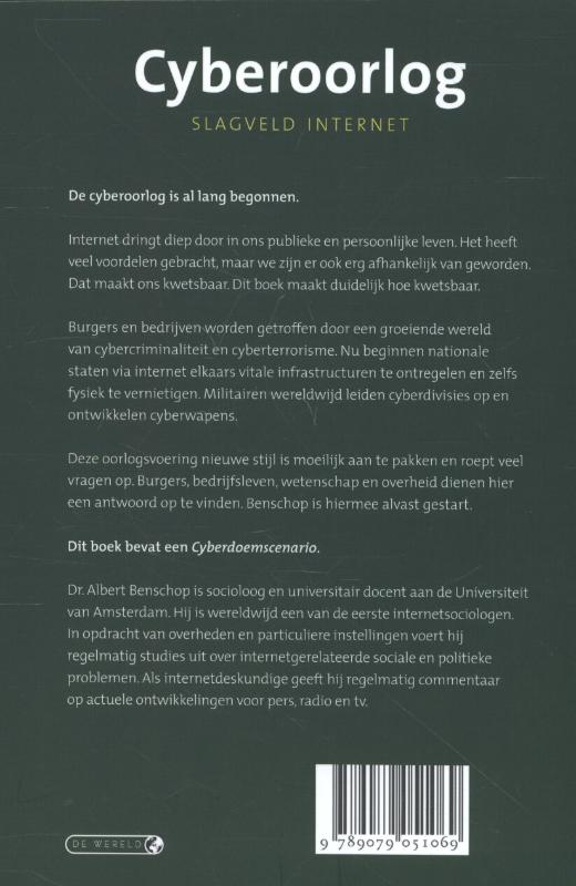 Achterkant van Cyberoorlog