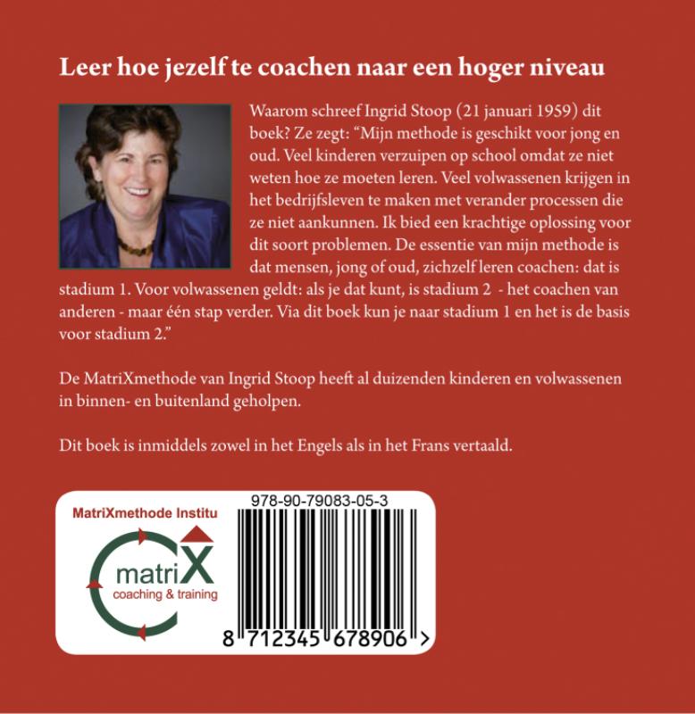 Achterkant van De MatriXmethode van Ingrid Stoop
