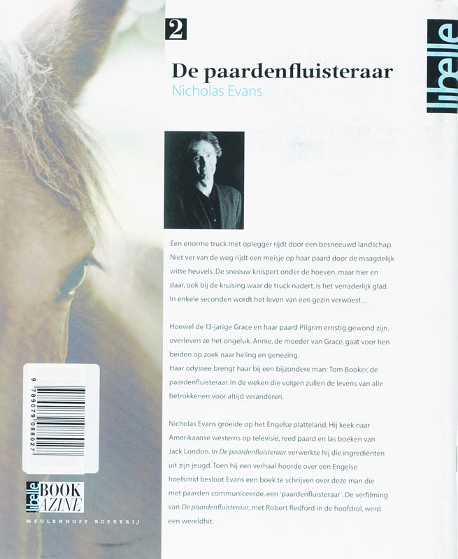 Achterkant van De paardenfluisteraar