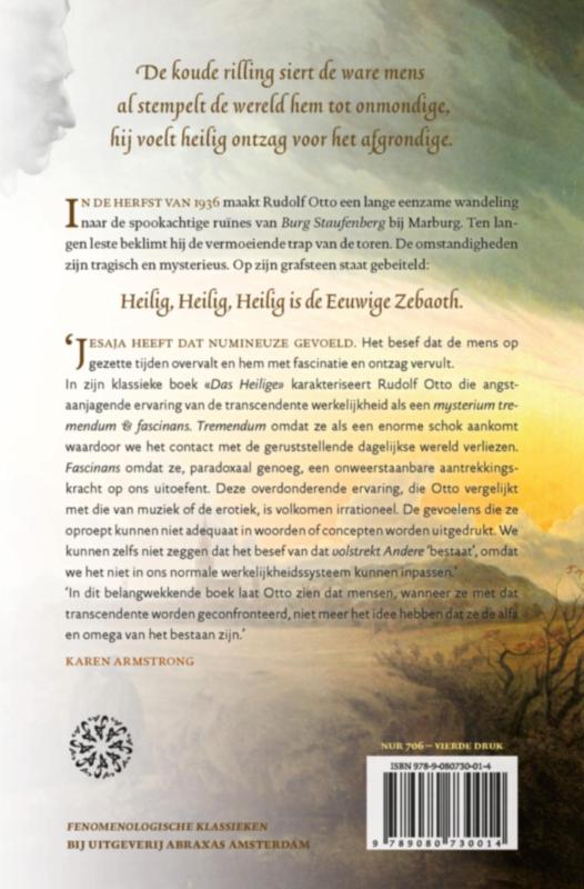 Achterkant van Het heilige