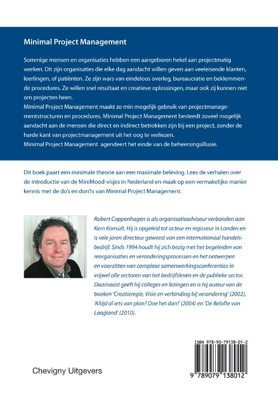 Achterkant van Minimal Project Management