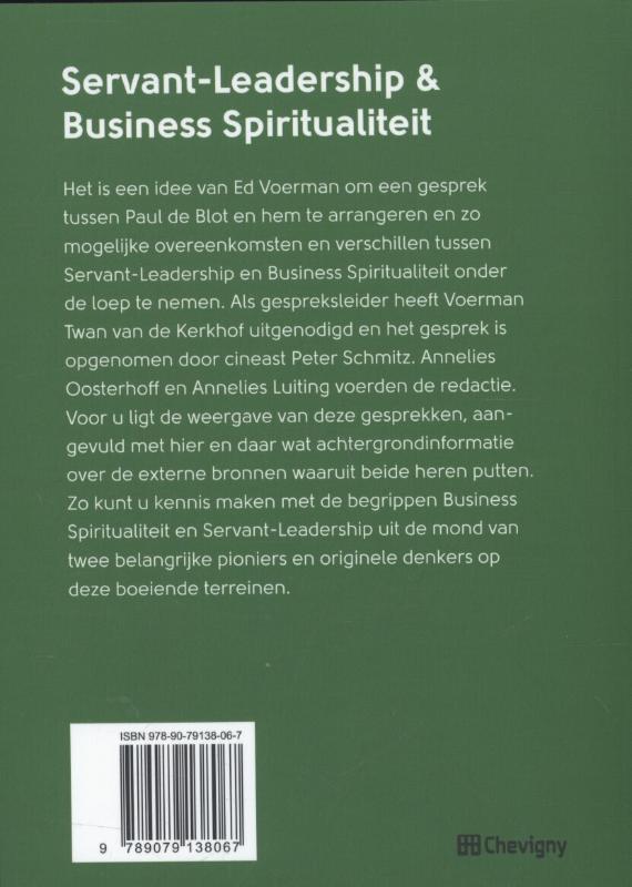 Achterkant van Servant-leadership en business spiritualiteit