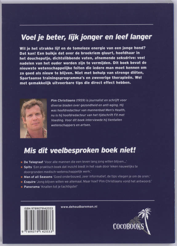 Achterkant van De houdbare man