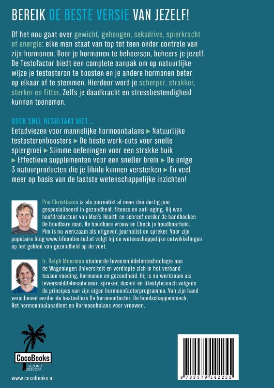 Achterkant van De testofactor