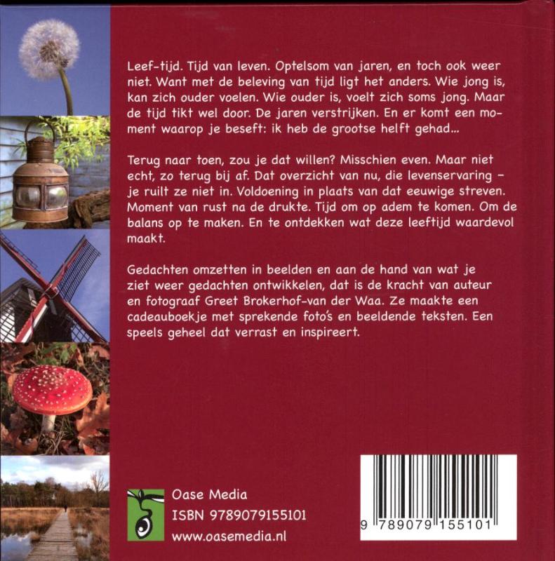 Achterkant van Leef-tijd
