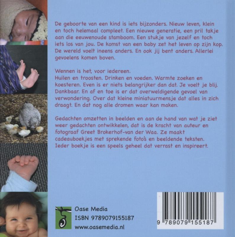 Achterkant van Baby