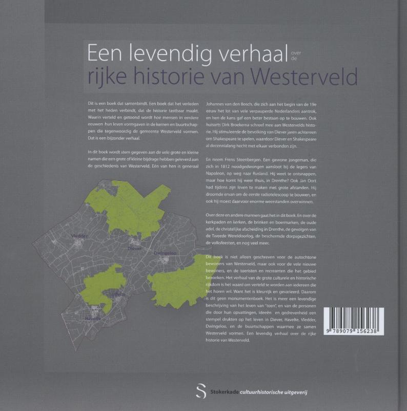 Achterkant van Cultuurhistorische rijkdom van de gemeente Westerveld