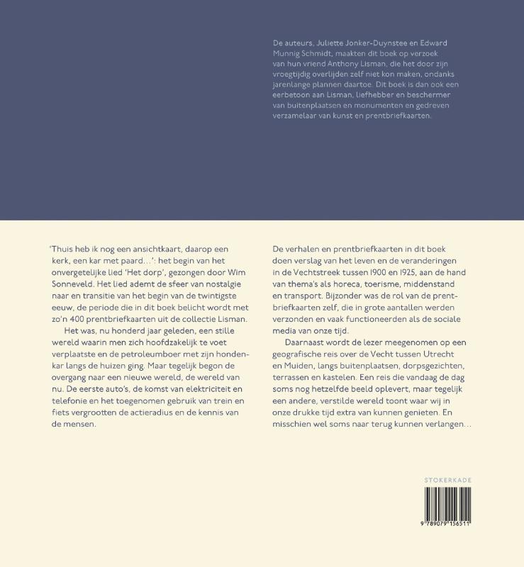 Achterkant van 'Thuis heb ik nog een ansichtkaart'