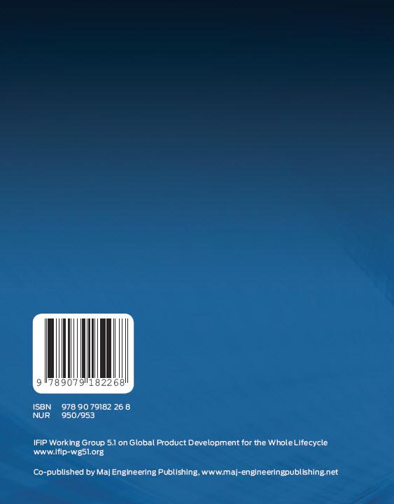 Achterkant van Product lifecycle management: virtual product lifecycles for green products and services