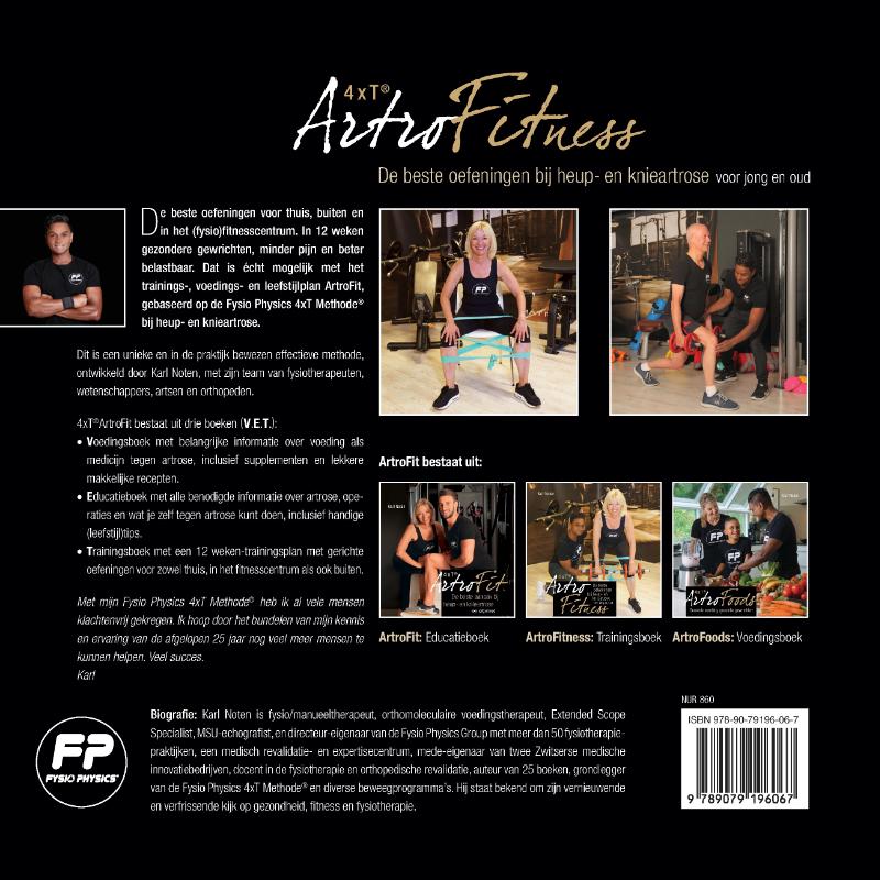 Achterkant van 4xT® ArtroFitness