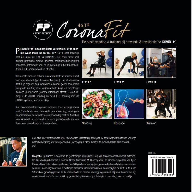 Achterkant van 4xT® CoronaFit