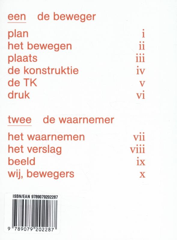 Achterkant van De methode
