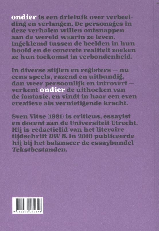 Achterkant van Ondier