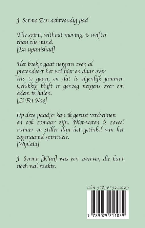 Achterkant van Een 8-voudig pad
