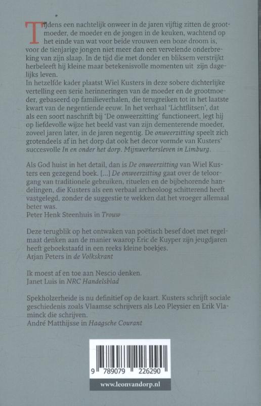 Achterkant van De onweerzitting