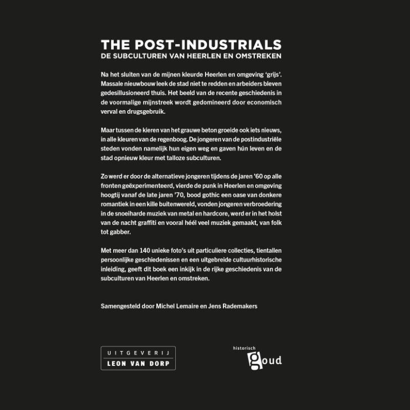 Achterkant van The Post-Industrials