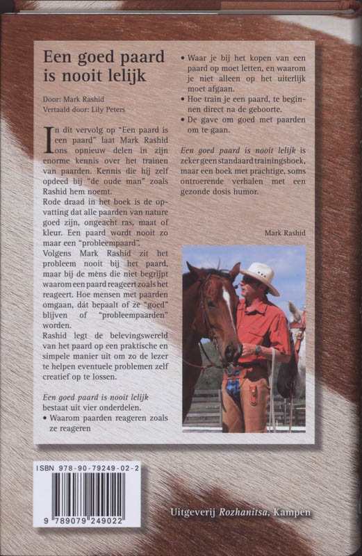 Achterkant van Een goed paard is nooit lelijk