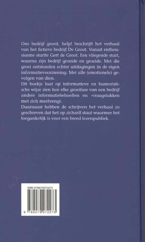 Achterkant van Ons bedrijf groeit, help!